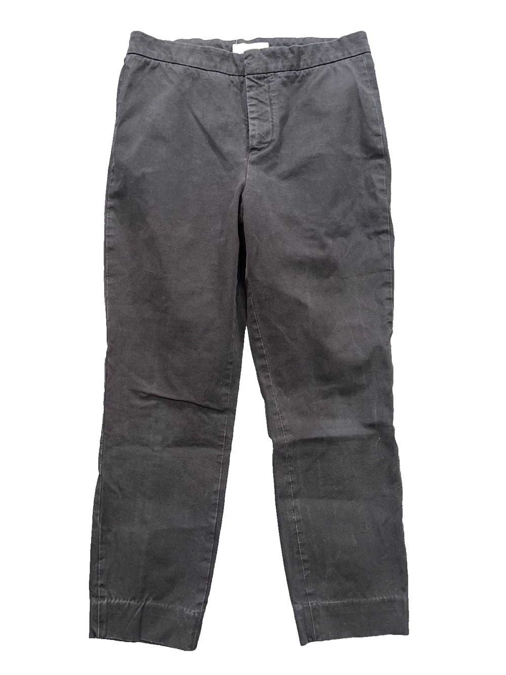 Everlane Skinny Ankle Pants Womens 8 Gray Side Zipper A009599